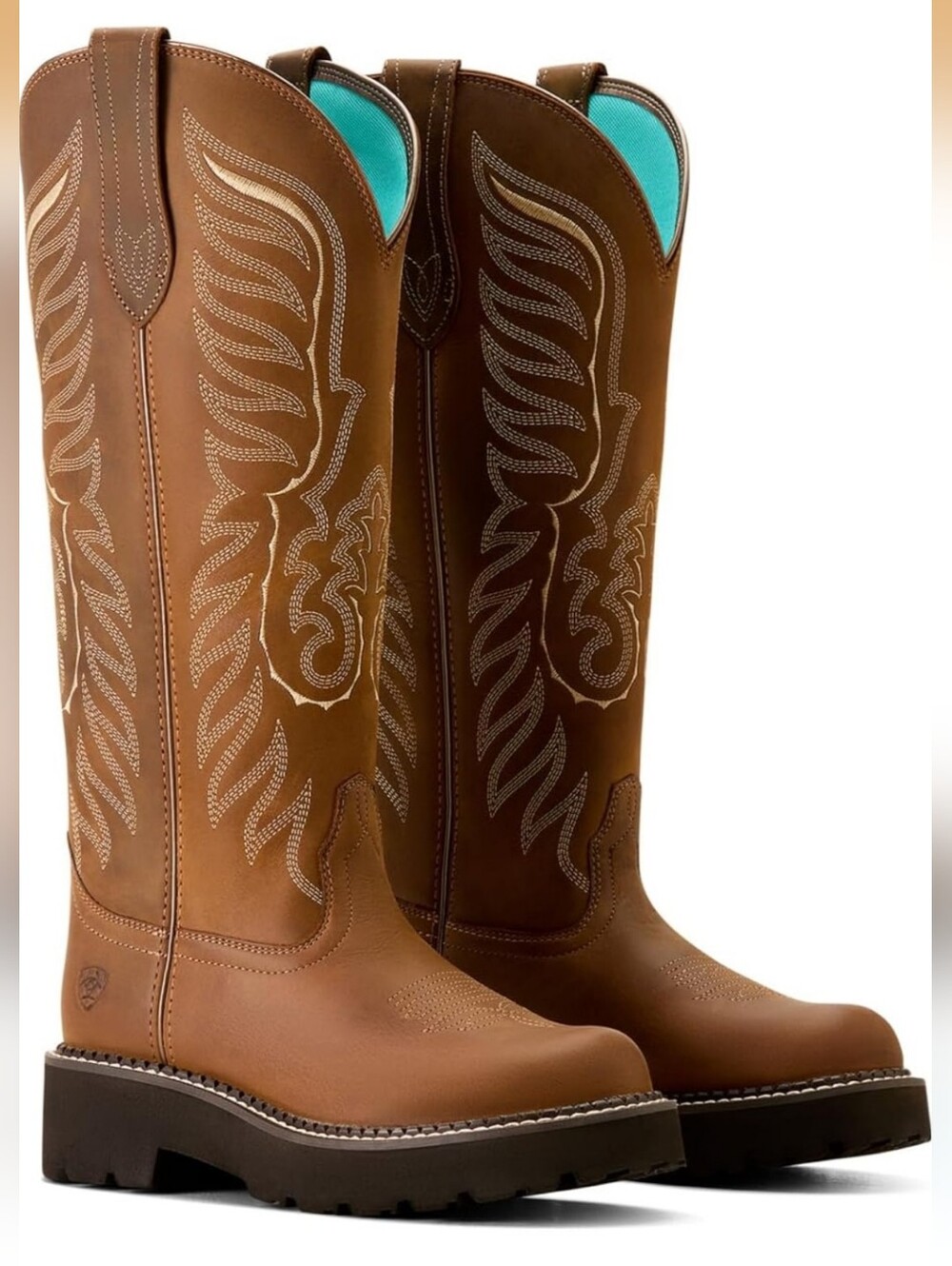NWT Ariat Ladies Tallbaby Sassy Brown Western Boot